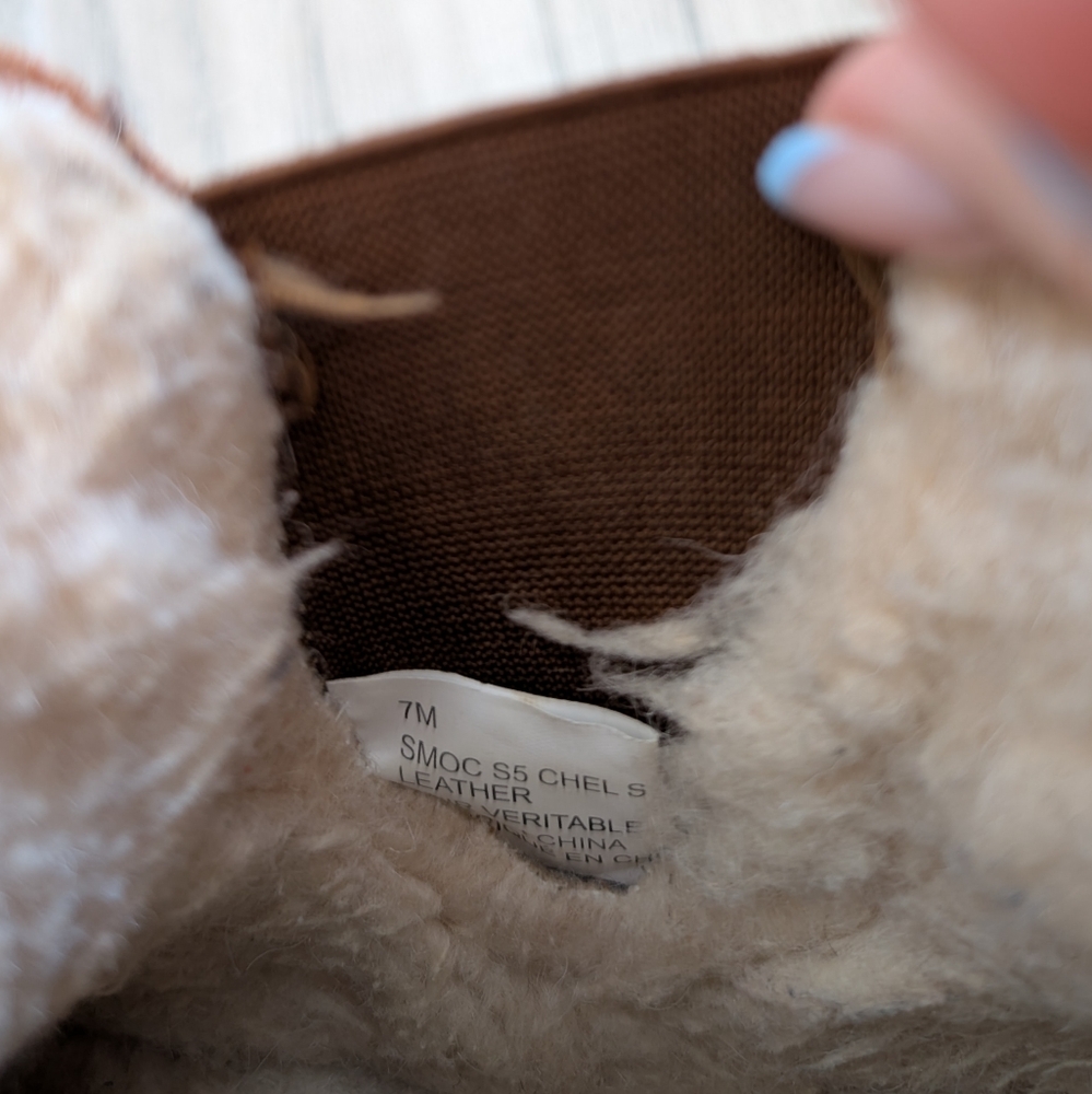 SoftMoc Smoc Suede Leather Slipper Booties - Picture 8 of 8